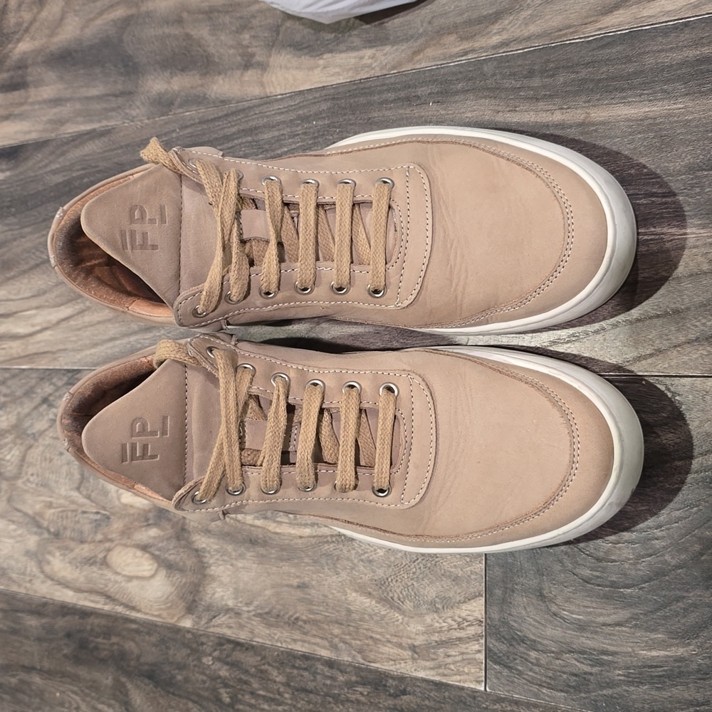 Filling Pieces LOW TOP SKY Beige Nubuck Sneakers Wmns Size EUR39 MSRP $240